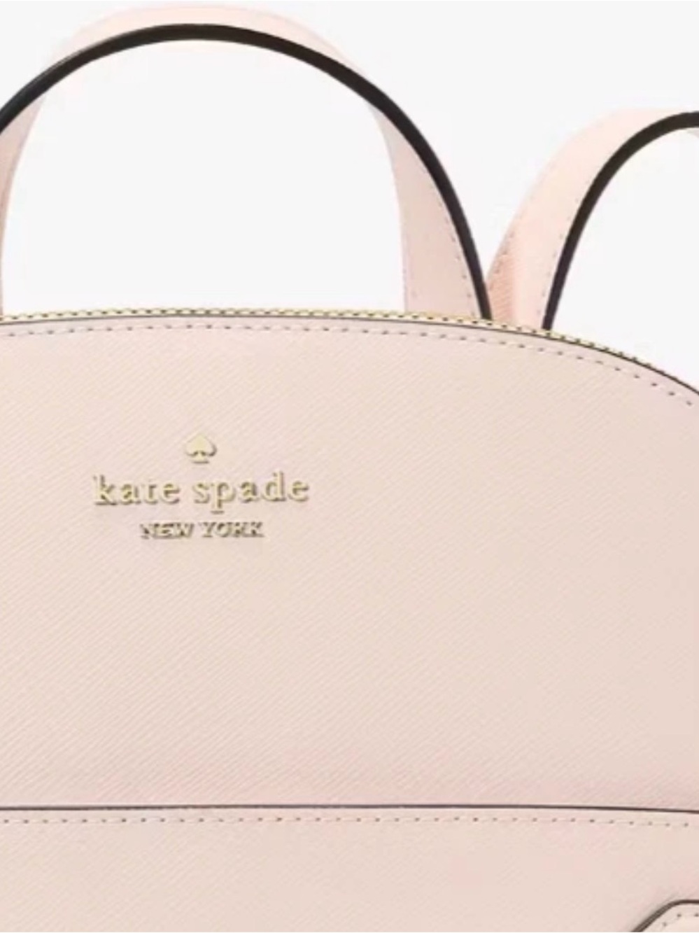 Kate Spade Staci Leather Backpack Purse NWT/NEW Ballet Pink - Picture 5 of 10